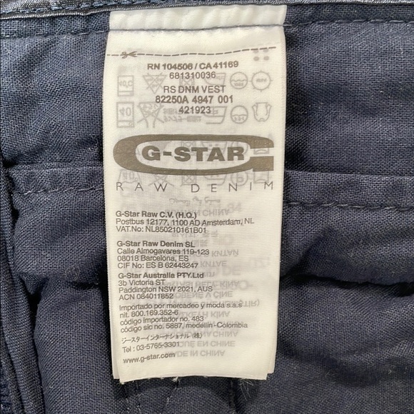 G-Star Raw Sports Blue Label Hoodie - Picture 7 of 7
